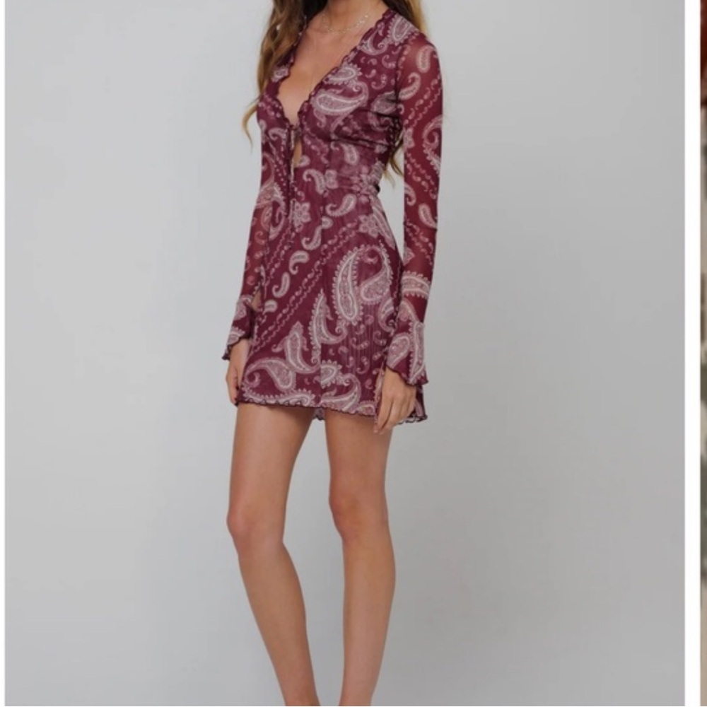 RESA Sloane mini dress in Bronco size S